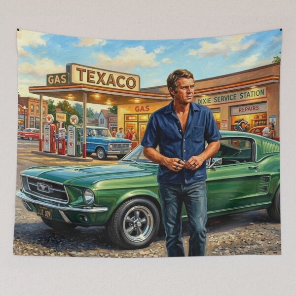 Item preview, High-Octane Heritage: McQueen’s Pit Stop designed and sold by Art's Diner.