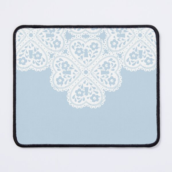 Item preview, pastel blue love padlock lace designed and sold by storieslanguage.