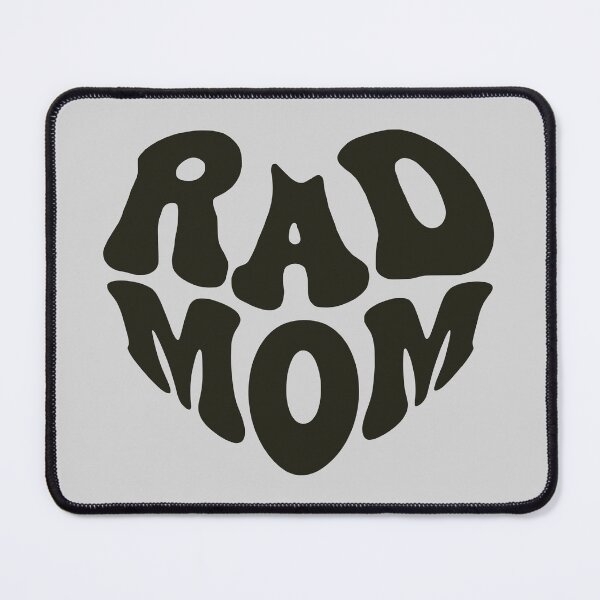 Item preview, Rad Mom - Retro Groovy Heart Shaped Family designed and sold by WAMTEES.