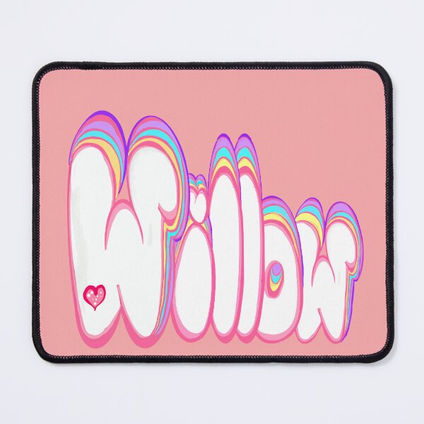 Item preview, Willow popular girls and women first name in white and pastels - Personalized personalised customized name Willow designed and sold by Artonmytee.