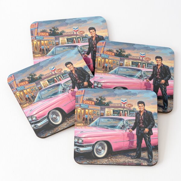 Item preview, Rock ‘n’ Roll Royalty: Elvis and his 1959 Caddy designed and sold by Art's Diner.