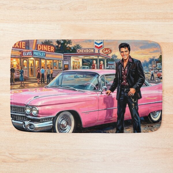 Item preview, Rock ‘n’ Roll Royalty: Elvis and his 1959 Caddy designed and sold by Art's Diner.