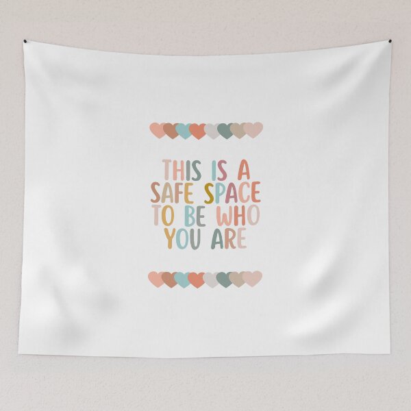 Item preview, This is a Safe Space To Be Who You Are designed and sold by Dondonmart.