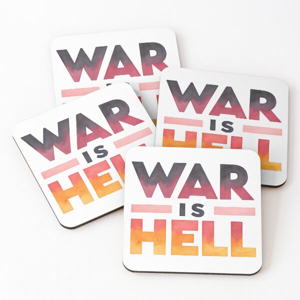 Item preview, War is hell designed and sold by nimmitrends.