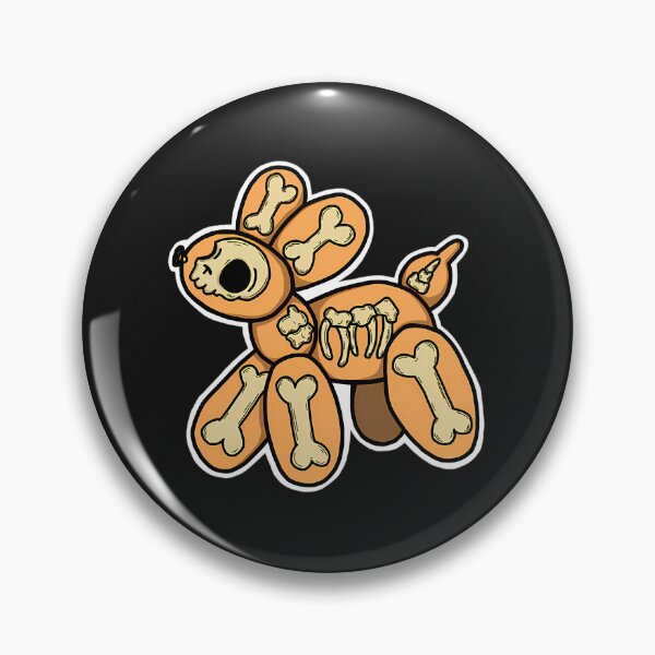 Item preview, Skelly Balloon Dog designed and sold by nerdyfied.
