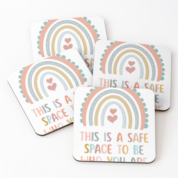 Item preview, This is a Safe Space To Be Who You Are designed and sold by Dondonmart.