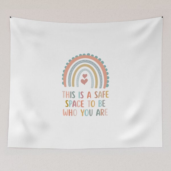Item preview, This is a Safe Space To Be Who You Are designed and sold by Dondonmart.