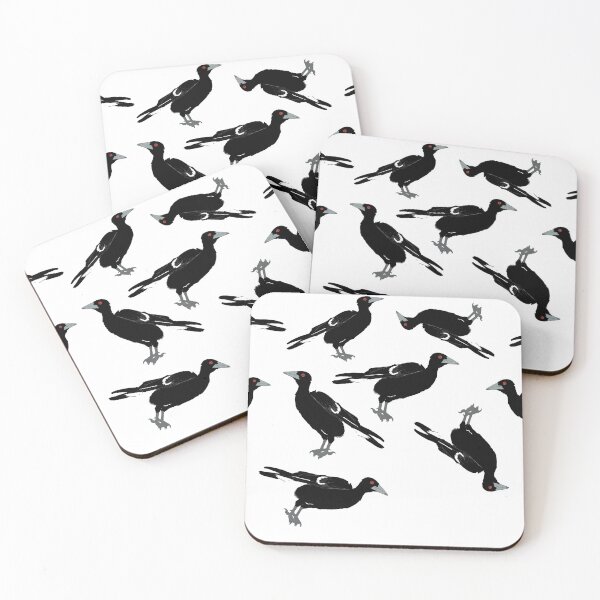 Item preview, wurgulum(magpie) Black and white  designed and sold by Jingalu Creations .