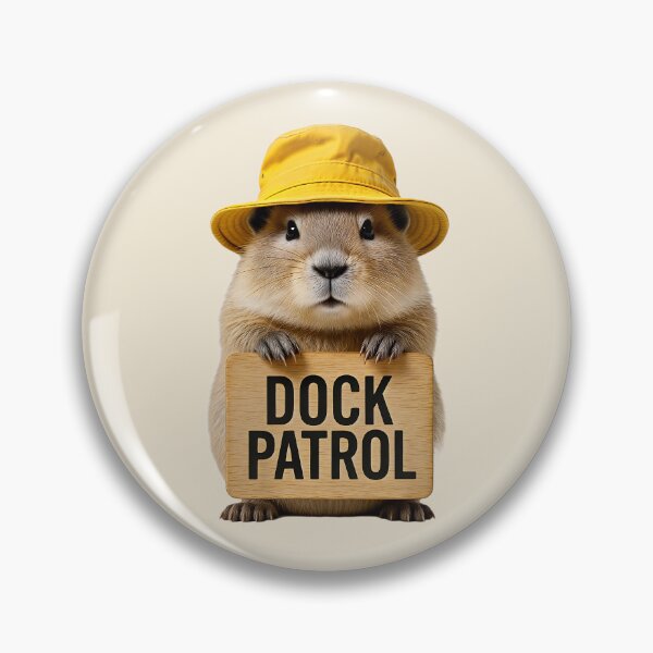 Item preview, Dock Patrol Nutria Bucket Hat designed and sold by EimSol.