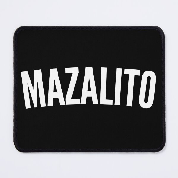 Item preview, Mazalito black text designed and sold by stickerartisan.