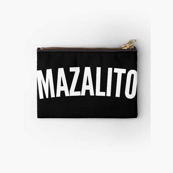 Item preview, Mazalito black text designed and sold by stickerartisan.