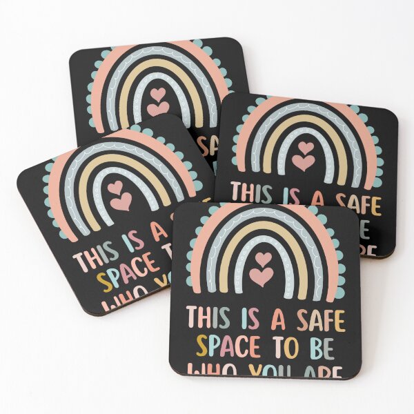 Item preview, This is a Safe Space To Be Who You Are designed and sold by Dondonmart.