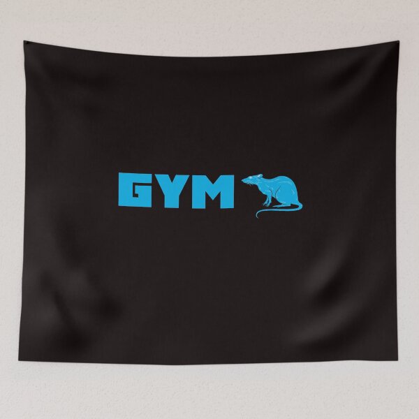 Item preview, Gym Rat -- workout/exercise devotion designed and sold by The Sporty Nerd.