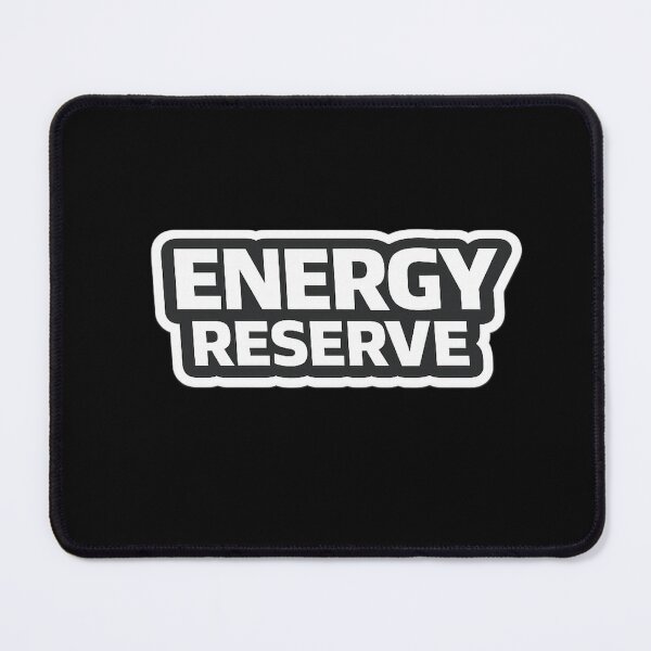 Item preview, Energy Reserve – Funny Industrial Gym & Food Shirt designed and sold by Timeless Junction.