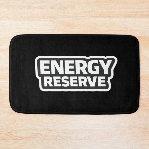 Item preview, Energy Reserve – Funny Industrial Gym & Food Shirt designed and sold by Timeless Junction.