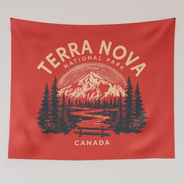 Aperçu de l'œuvre Parc national Terra-Nova - Canada créée et vendue par GoodOldVintage.