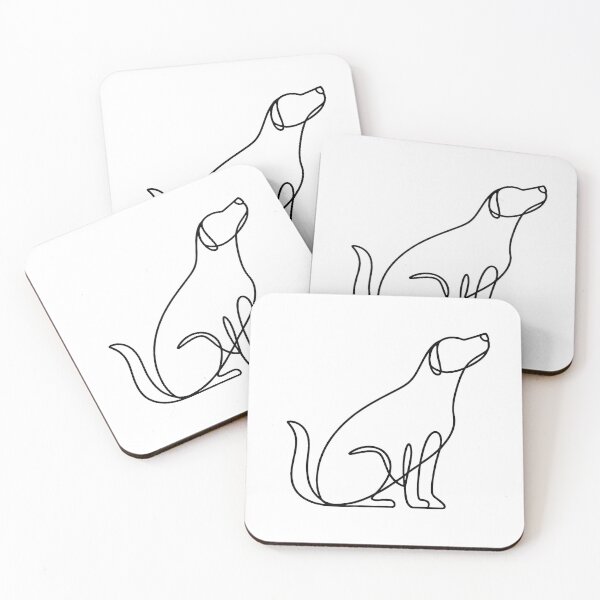 Item preview, Human friend, dog, silhouette, white, black, minimalistic design designed and sold by wizard-work.