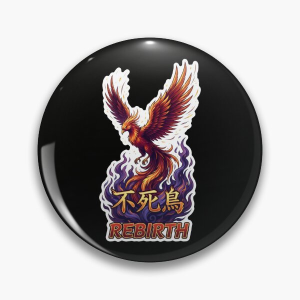 Item preview, Phoenix Rebirth Fire Mythology Japanese Culture designed and sold by SplashTastic.