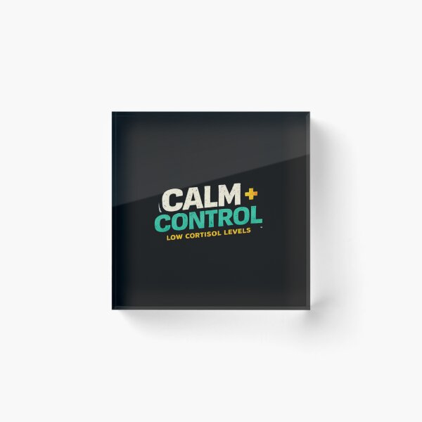 Item preview, Calm + Control – Urban Low Cortisol Statement Tee designed and sold by Mosogoloso.