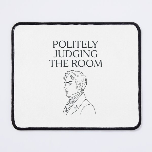Item preview, Politely Judging The Room Line Art Pride And Prejudice designed and sold by Fenay Designs.