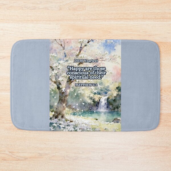 Item preview, 2026 Yeartext JW, White Blossom Falls designed and sold by IvaRenee.