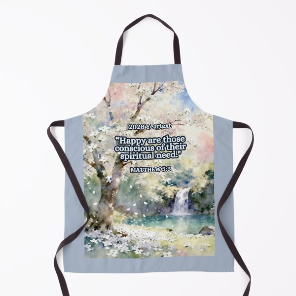 Item preview, 2026 Yeartext JW, White Blossom Falls designed and sold by IvaRenee.