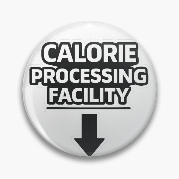 Item preview, Calorie Processing Facility – Funny Industrial Food Sticker & Shirt designed and sold by Timeless Junction.