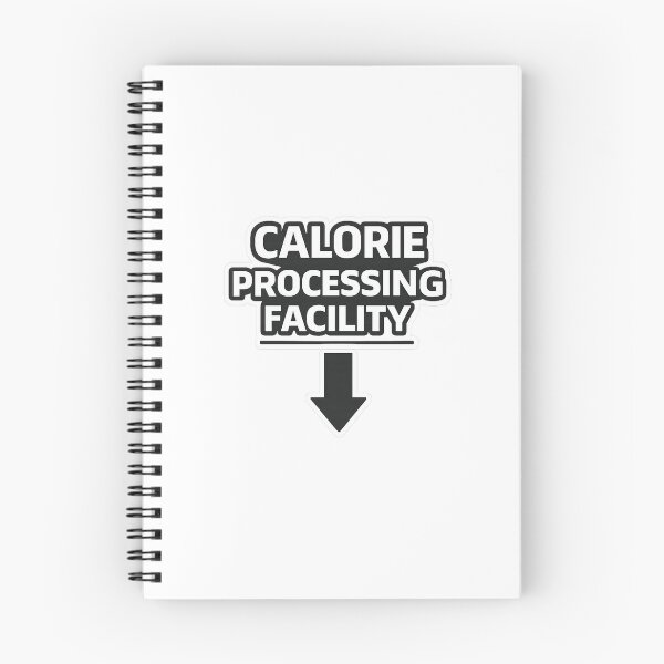 Item preview, Calorie Processing Facility – Funny Industrial Food Sticker & Shirt designed and sold by Timeless Junction.