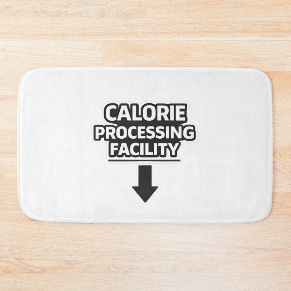 Item preview, Calorie Processing Facility – Funny Industrial Food Sticker & Shirt designed and sold by Timeless Junction.