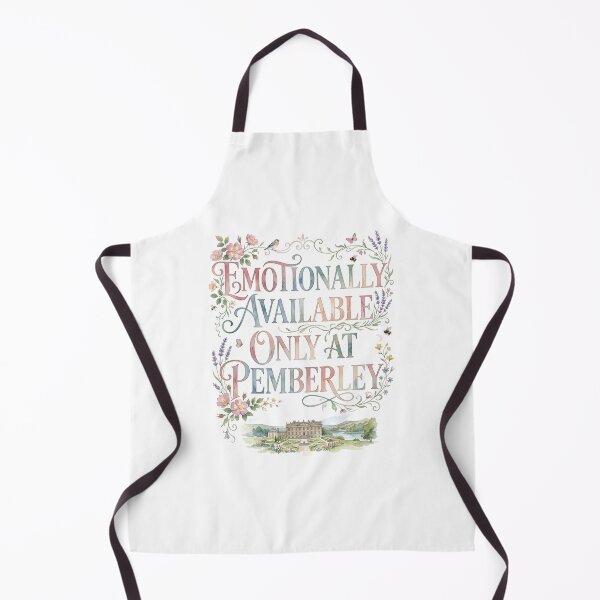 Item preview, Emotionally Available Only At Pemberley Watercolor Pride And Prejudice designed and sold by Fenay Designs.