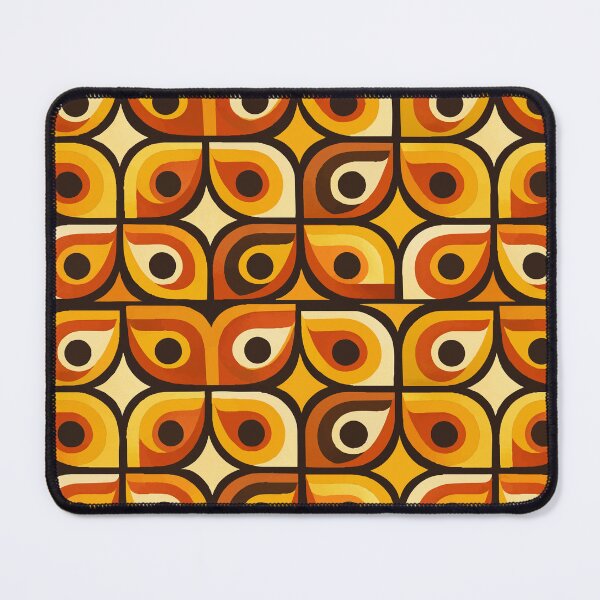 Item preview, Retro 70s Geometric Sunburst Pattern designed and sold by Far Out Goods.
