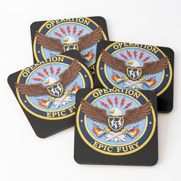 Item preview, Operation Epic Fury US Eagle Epic Fury Force Men Women designed and sold by RDGNR.