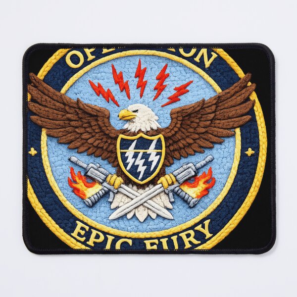 Item preview, Operation Epic Fury US Eagle Epic Fury Force Men Women designed and sold by RDGNR.