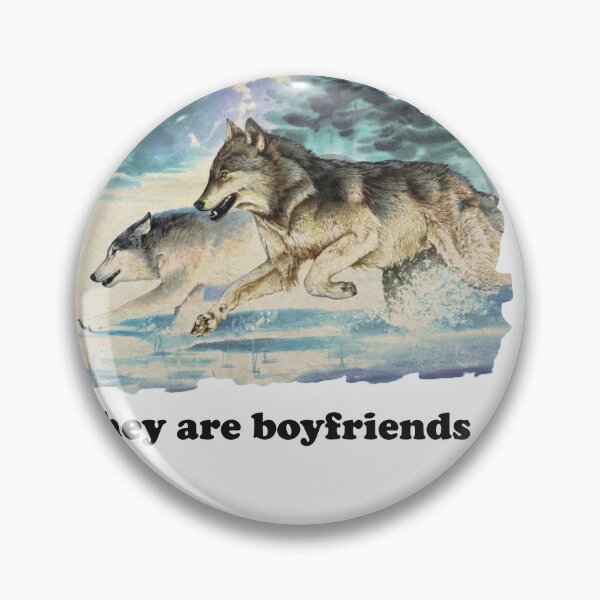 Item preview, There Are Two Wolves Inside You One Is Gay The Other Is Gay They Are Boyfriends designed and sold by RDGNR.