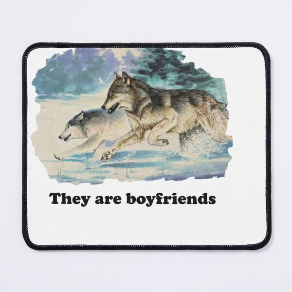 Item preview, There Are Two Wolves Inside You One Is Gay The Other Is Gay They Are Boyfriends designed and sold by RDGNR.