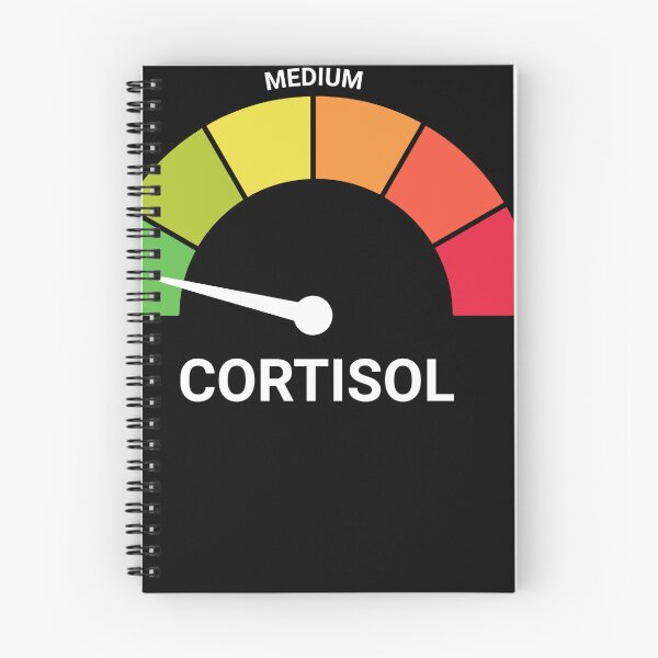 Item preview, Cortisol Gauge Low Medium High Level Humor Design designed and sold by RDGNR.