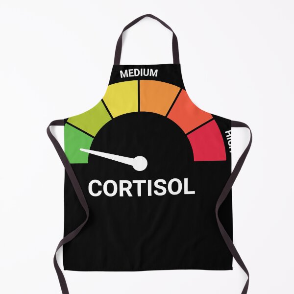 Item preview, Cortisol Gauge Low Medium High Level Humor Design designed and sold by RDGNR.