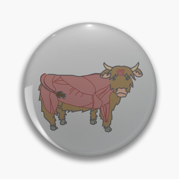 Item preview, Highland Cow Meat designed and sold by LochNestFarm.