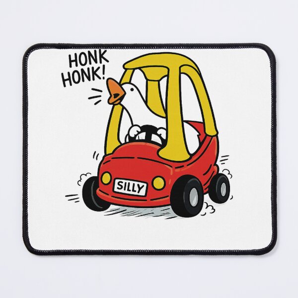 Item preview, Certified Silly Goose Driving a Car | Honk Honk Funny Meme Sticker | Goose Car Design designed and sold by Mahmoud Salah.