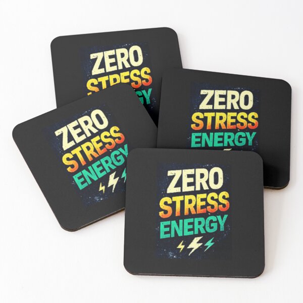 Item preview, Zero Stress Energy – Minimal Urban Wellness Tee designed and sold by Mosogoloso.