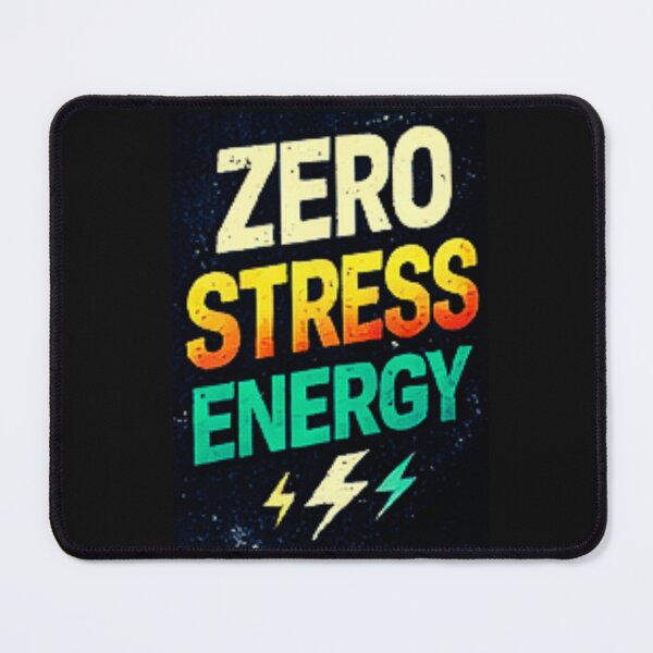 Item preview, Zero Stress Energy – Minimal Urban Wellness Tee designed and sold by Mosogoloso.