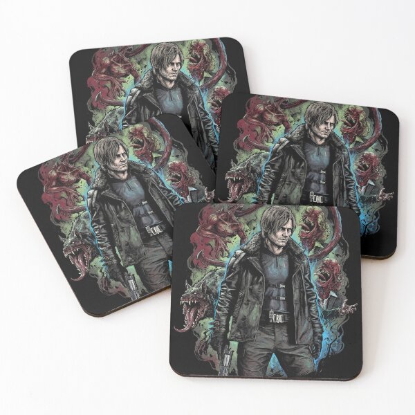 Item preview, Leon Kennedy RE9 Alligator Snapper Pistol Survival Terror Portrait designed and sold by Senpaiwaves.