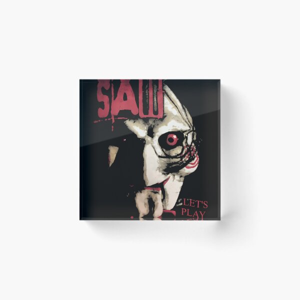 Item preview,  Saw X Horror Movie Lets Play A Game designed and sold by Hamzah Esleem.