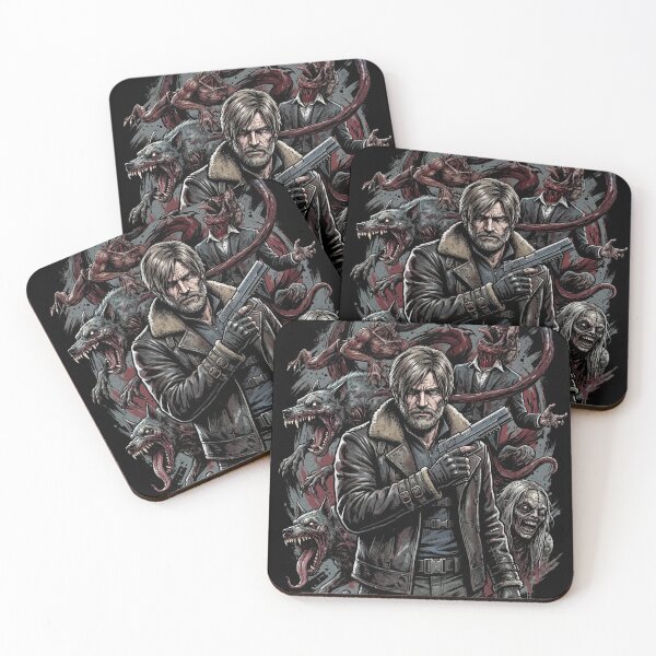 Item preview, RE Requiem Leon S Kennedy Roundhouse Kick Enemies Design designed and sold by Senpaiwaves.