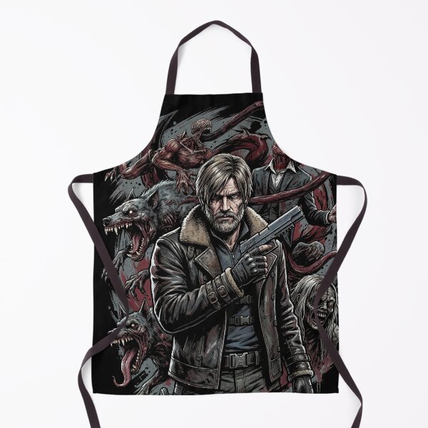 Item preview, RE Requiem Leon S Kennedy Roundhouse Kick Enemies Design designed and sold by Senpaiwaves.