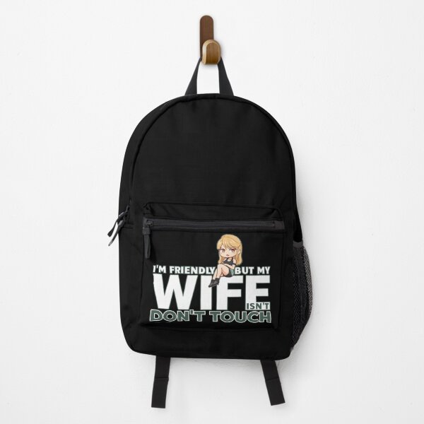 Item preview, I’m Friendly But My Wife Isn’t Don't Touch | Funny Mini Wife Graphic designed and sold by PROPera-design.