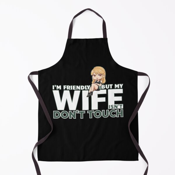 Item preview, I’m Friendly But My Wife Isn’t Don't Touch | Funny Mini Wife Graphic designed and sold by PROPera-design.