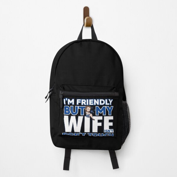 Item preview, I’m Friendly But My Wife Isn’t Don’t Touch | Funny Marriage Humor designed and sold by PROPera-design.