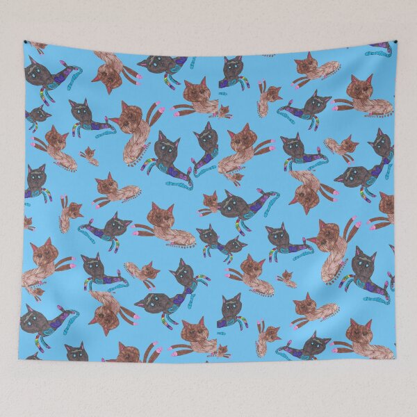 Item preview, Lots of Cats Illustration designed and sold by nimbfeja.