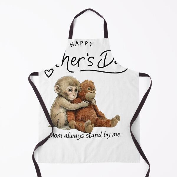 Item preview, Happy Mother's Day Mom Always Stand By Me Punch Baby Monkey designed and sold by RDGNR.